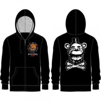 Five Nights at Freddy's Mens Zip Up Hoodie