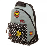 DC Comics Wonder Woman Denim Backpack w/ Patches