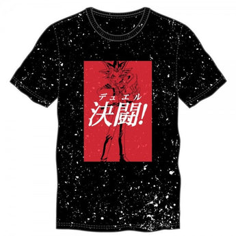 Yu-Gi-Oh! Black Splatter Mens Tee