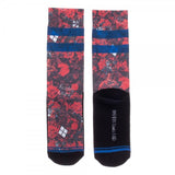 DC Comics Harley Quinn Floral Jrs. Sublimated Crew Socks