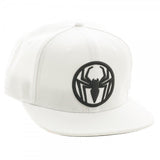 White Ultimate Spiderman Snapback w/ Black Logo