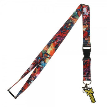 X-Men Comic Collage Lanyard