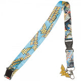 DC Comics Wonder Woman Comic/Logo Lanyard