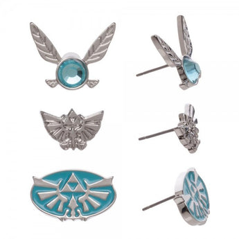 Nintendo Zelda Earrings 3 Pack Set