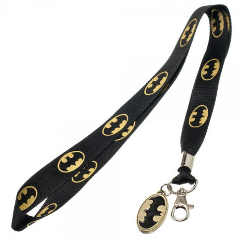 Batman Lanyard with Metal Charm