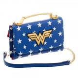 DC Comics Wonder Woman Inside Out Crossbody Wallet Clutch