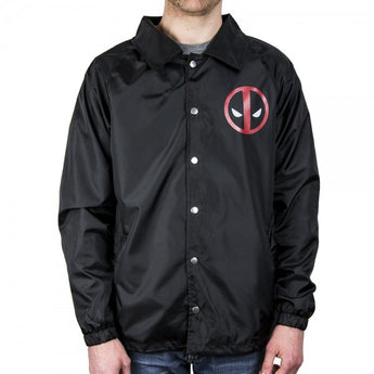 Marvel Deadpool Logo Coaches Jacket