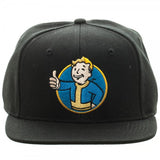 Fallout Vault Boy Black Snapback
