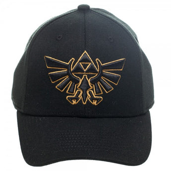 Nintendo Zelda Logo Black Flex Cap