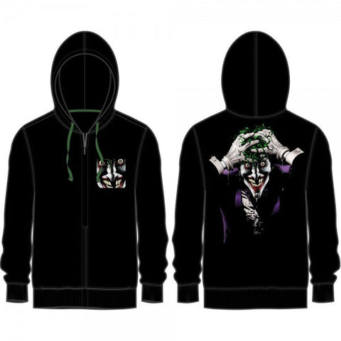 Batman Joker Zip Up Hoodie