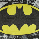 Batman Logo on Black/White Infinity Scarf