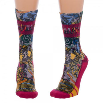 Harry Potter Jrs. Sublimated Crew Socks