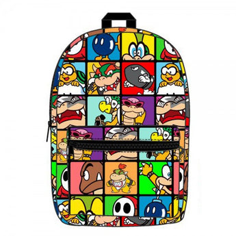 Nintendo Super Mario Villains Sublimated Backpack