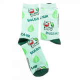 Pokemon Bulbasaur Jrs. All Over Print Crew Socks