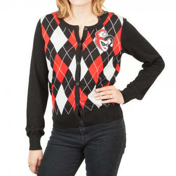 DC Comics Harley Quinn Junior Cardigan