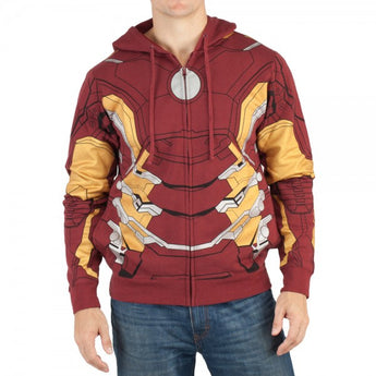 Marvel Iron Man Suit Up Fleece Hoodie