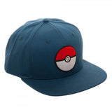 Pokemon Pokeball Blue Snapback