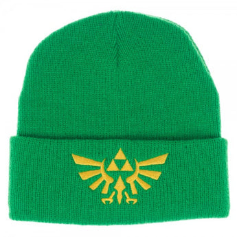 Nintendo Zelda Logo Green Single Layer Cuff Beanie