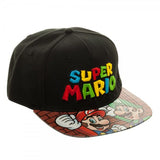 Super Mario Bros. Printed Vinyl Bill Snapback