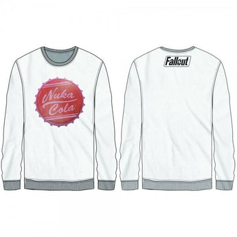 Fallout Nuka Cola White Long Sleeve T-Shirt