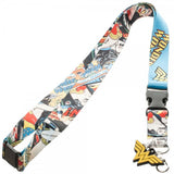 DC Comics Wonder Woman Comic/Logo Lanyard