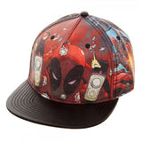 Marvel Deadpool Printed PU Snapback