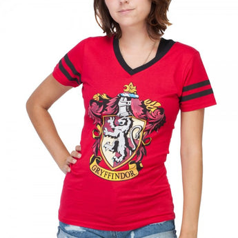 Harry Potter Gryffindor Jrs V-Neck