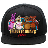 Five Nights At Freddy's Black Snapback