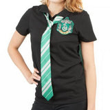 Harry Potter Slytherin Caped Polo with Tie