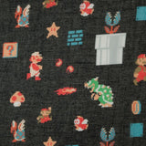 Nintendo Mario 8Bit Allover Infinity Viscose Scarf