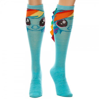 My Little Pony Rainbow Dash Knee High with Hair