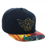 Nintendo Zelda Sublimated Bill Snapback