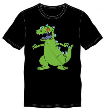 Rugrats Reptar Mens Black Tee