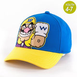 Nintendo Wario Youth Blue Adjustable Hat