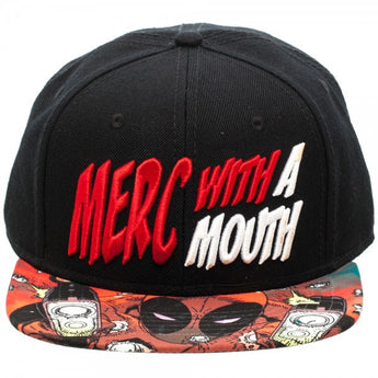 Marvel Deadpool Merc With A Mouth Snapback