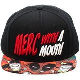 Marvel Deadpool Merc With A Mouth Snapback