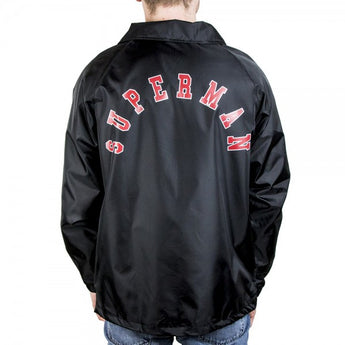 Superman Logo Coaches Jacket