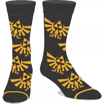 Nintendo Zelda Large All over Print Crew Socks