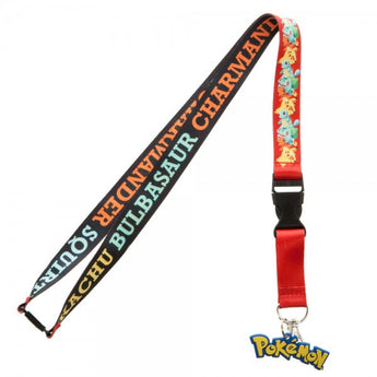 Pokemon Multi Character Lanyard