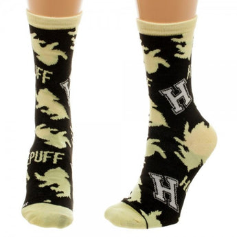 Harry Potter Hufflepuff Jrs Crew Socks CR47QEHPT