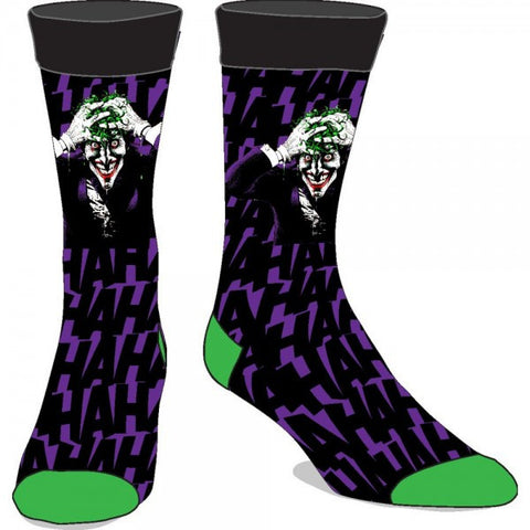 Batman Joker HAHA Crew Socks