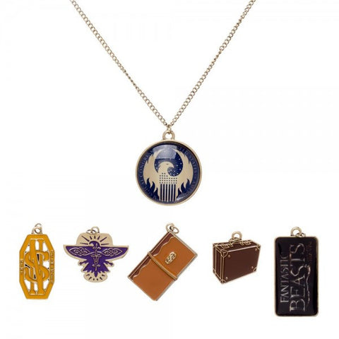 Fantastic Beasts and Where to Find Them Charm Necklace