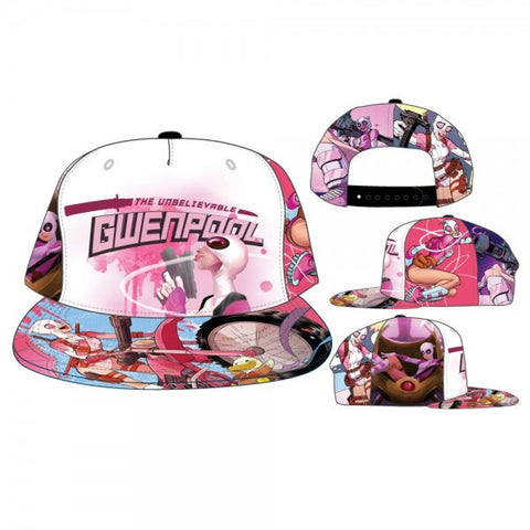 Marvel Gwenpool Sublimated Snapback