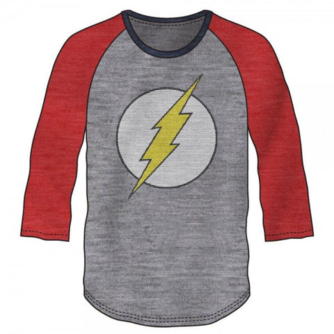 DC Comics Flash Heather Raglan