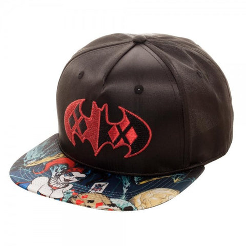 Batman Harley Quinn Satin Snapback