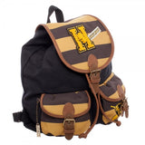 Hufflepuff Varsity Stripes Knapsack w/ Patches