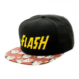 DC Comics Flash Halftone Black Snapback