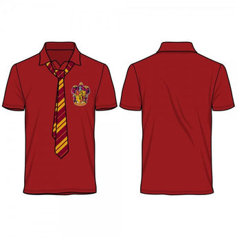 Harry Potter Gryffindor Polo with Tie