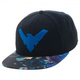 Batman Nightwing Sublimated Bill Snapback