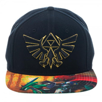 Nintendo Zelda Sublimated Bill Snapback